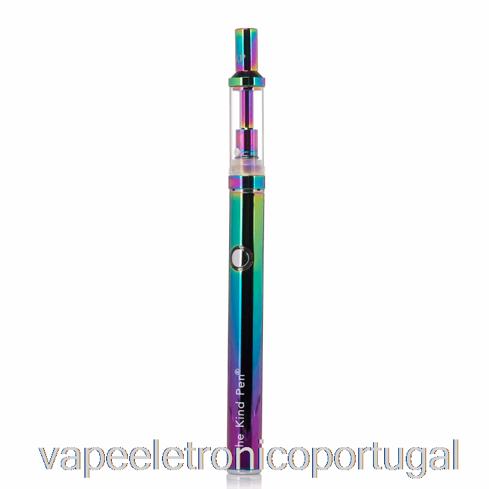 Vape Eletrônico The Kind Pen Slim 510 Kit Vaporizador Iridescente